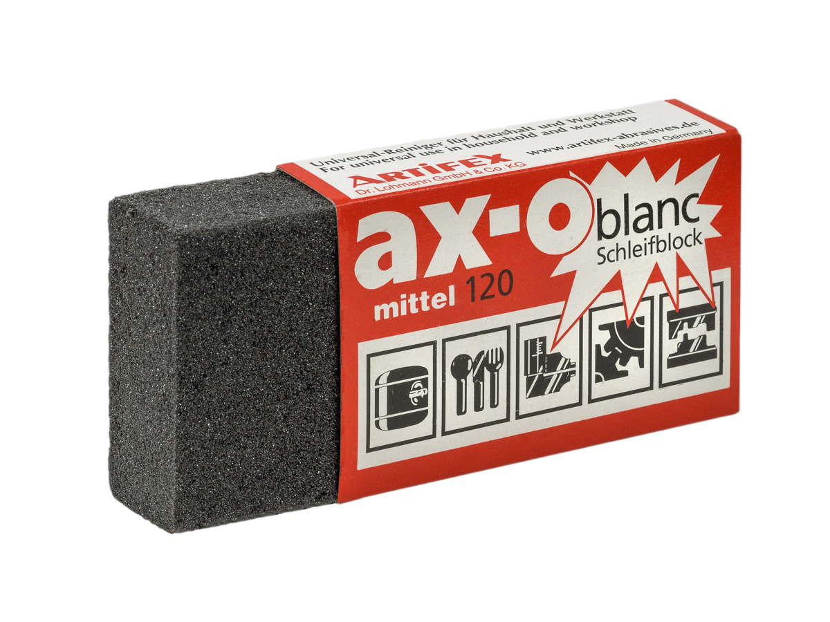 Gôm tẩy gỉ AX-O-BLANC 80 x 50 x 20_SC 120 MZ