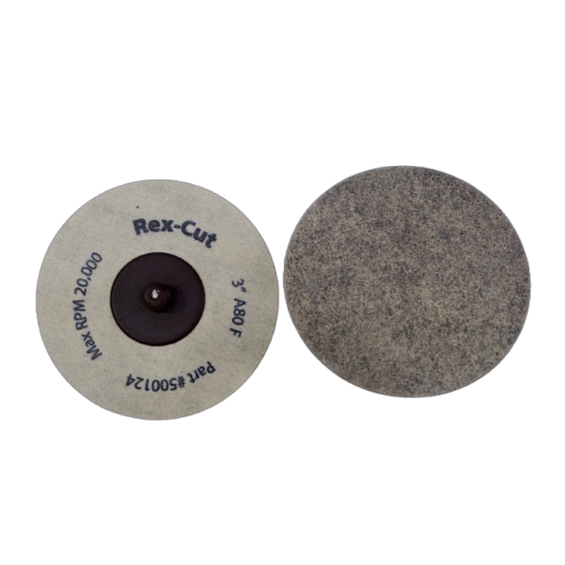 Đĩa nhám sợi bông Rex-cut Type R 3" A80